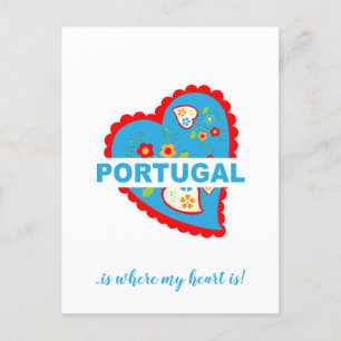 Portugal stal mitt hjärtevykort vykort