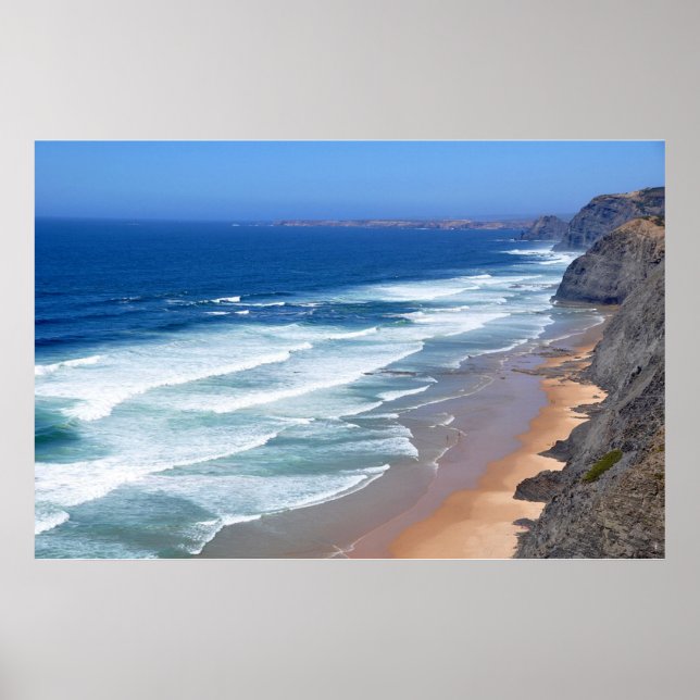 Portugal Strand Poster (Framsidan)