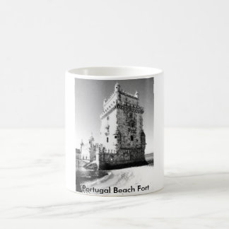 Portugal strandfort kaffemugg