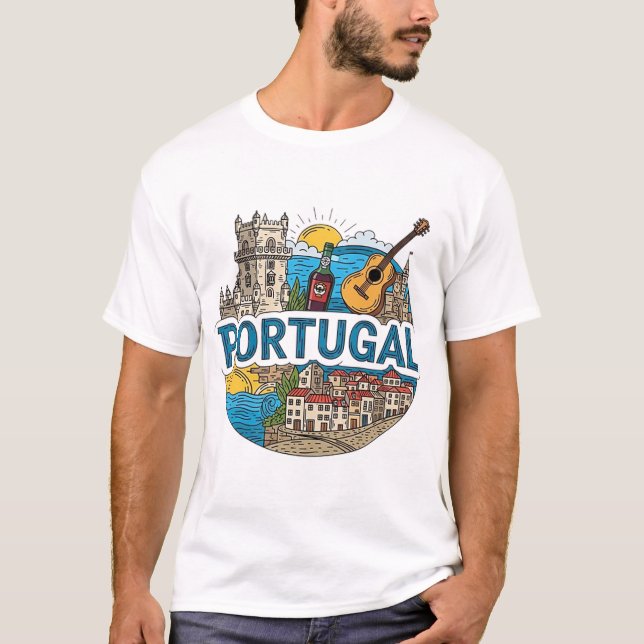 PORTUGAL T SHIRT (Framsida)
