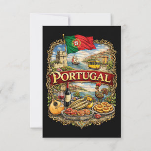 Portugal Tack Kort
