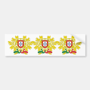 Portugal vapensköld bildekal