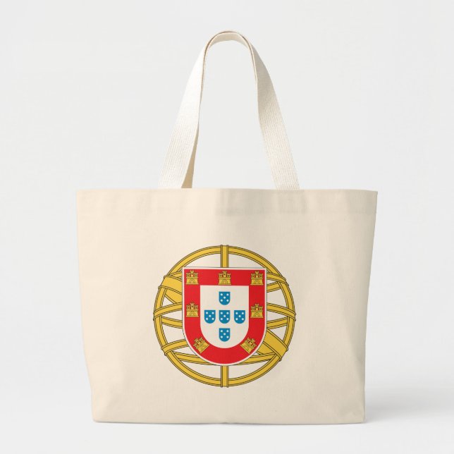 Portugal vapensköld jumbo tygkasse (Framsidan)
