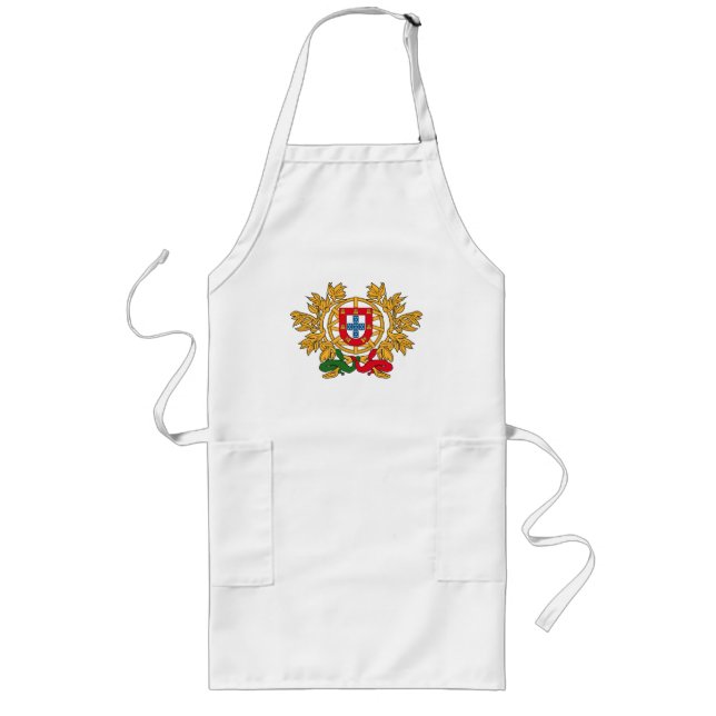 Portugal vapensköldförkläde långt förkläde (Framsidan)