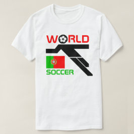 Portugal Världssoccer T-Shirt