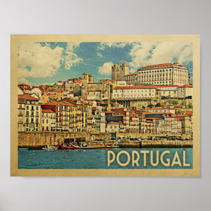 Portugal Vintage resor Poster