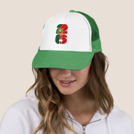 Portugal VM 2026 Trucker Fan Fotboll  Keps