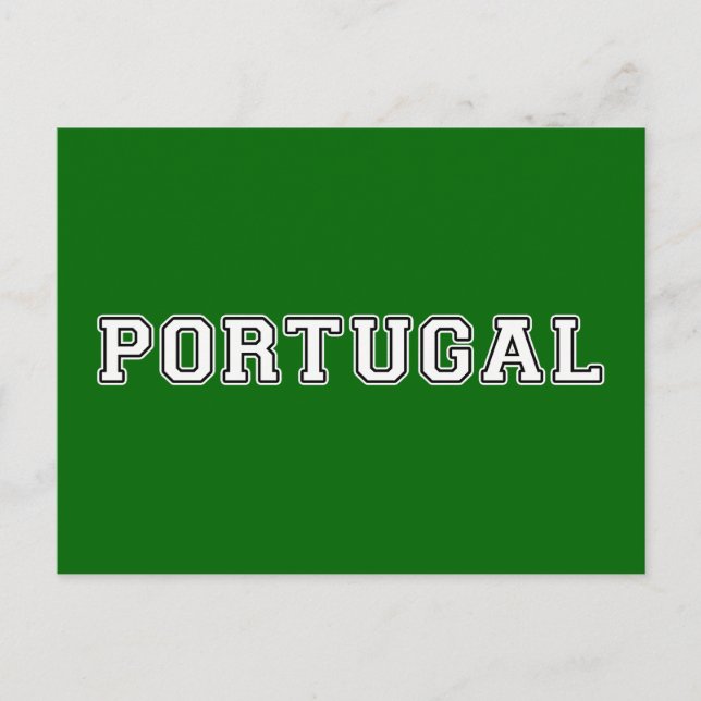 Portugal Vykort (Framsida)