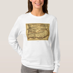 PortugalPanoramic MapPortugal T Shirt