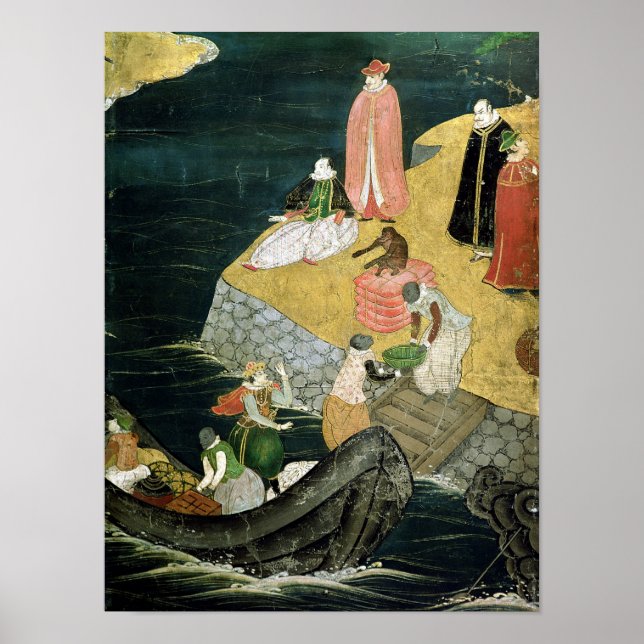 Portugals ankomst till Japan 3 Poster (Framsidan)