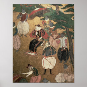 Portugals ankomst till Japan Poster