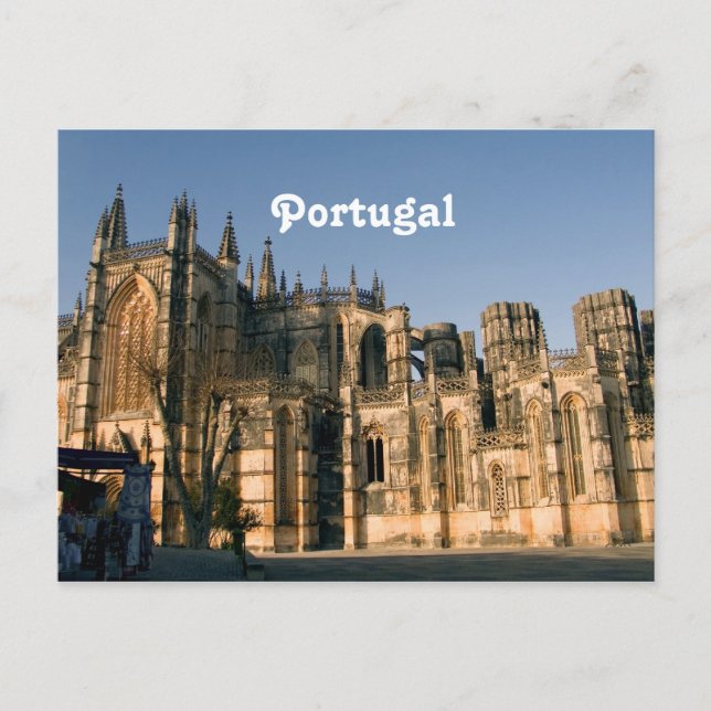 Portugals arkitektur vykort (Framsida)