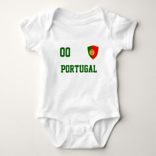 Portugals eget namn och nummer Jersey T Shirt