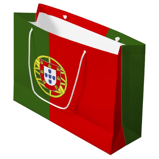 Portugals flagga (Framsidan Vinklad)