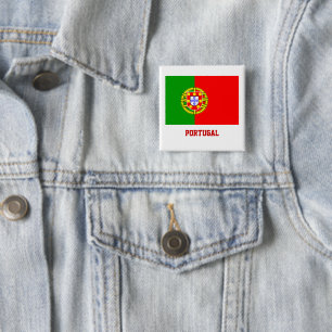 Portugals Flagga-knapp/Lapel Pin Knapp