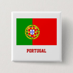 Portugals Flagga-knapp/Lapel Pin Knapp