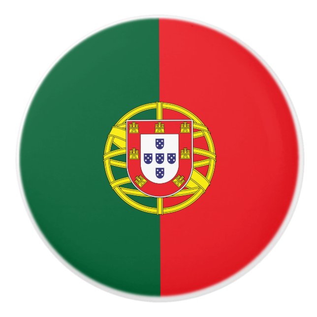Portugals flagga knopp (Framsidan)