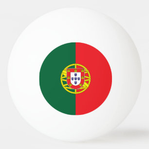 Portugals flagga pingisboll