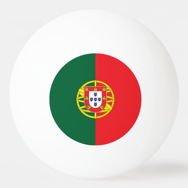 Portugals flagga pingisboll (Framsidan)