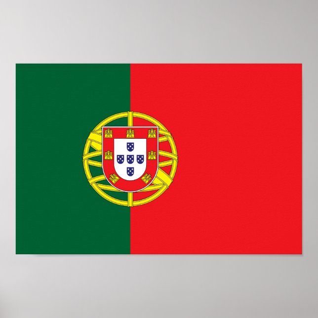 Portugals flagga poster (Framsidan)