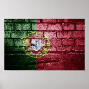 Portugals flagga poster