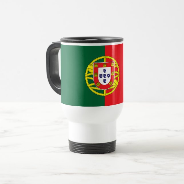 Portugals flagga resemugg (Framsida vänster)