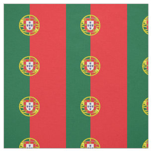 Portugals flagga tyg