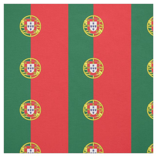 Portugals flagga tyg (Provkarta)