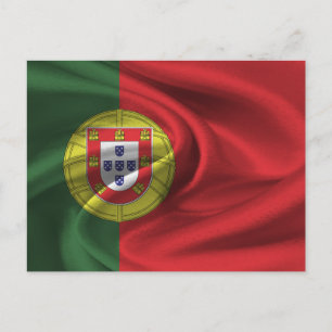 Portugals flagga vykort