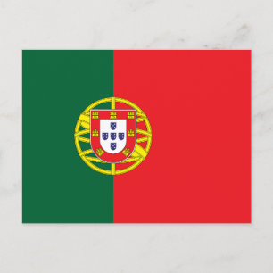 Portugals flagga vykort