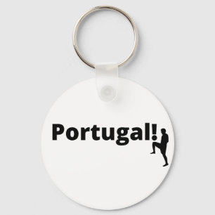 Portugals fotboll, anpassade nyckelring