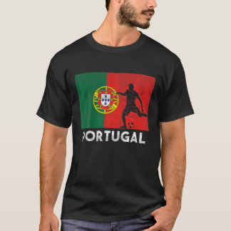Portugals fotboll Jersey Portugal Fläkt T Shirt