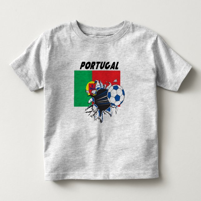 Portugals fotbollslag tröja (Framsida)