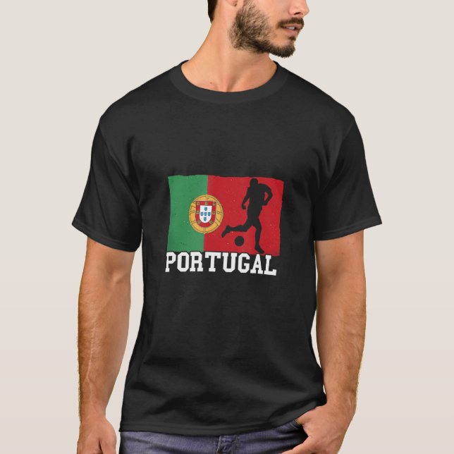 Portugals fotbollsspelare Pride National Team Po T Shirt (Framsida)