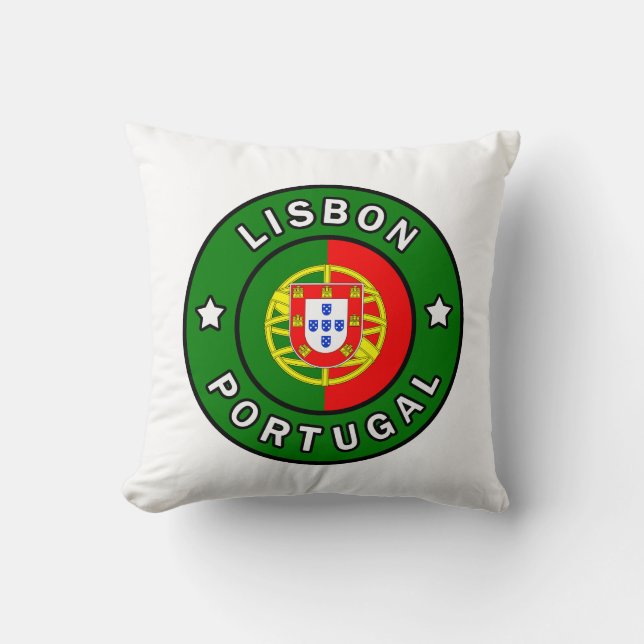 Portugals Lissabonkudde Kudde (Framsida)