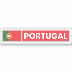 Portugals nationalflagga klistermärken