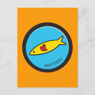 Portugals symboler - Sardiniens nummer. 02 Vykort