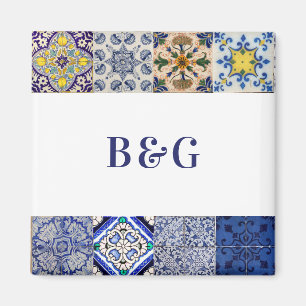 Portugals Tiles bröllopsförmån för Medelhavet Magnet