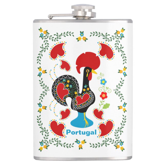 Portugals traditionella Tupp i svart Fickplunta (Framsidan)