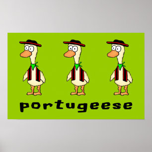 Portugeese affisch