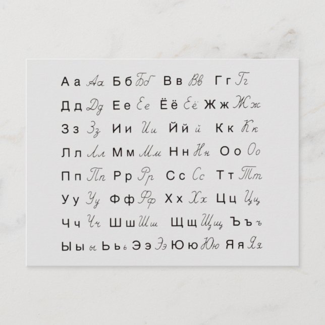 PORTUGESE ALPHABET BREV SYMBOLS SPRÅK POSTC VYKORT (Framsida)