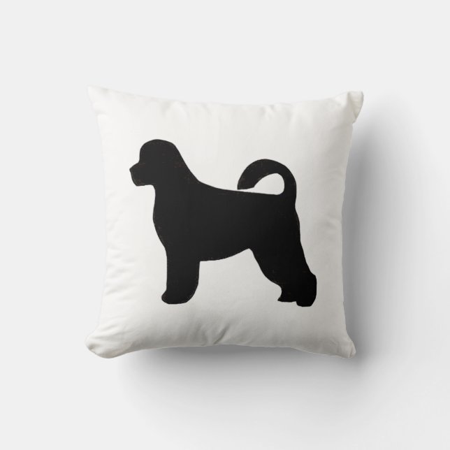portugese vattenhund silhouette.png kudde (Framsida)