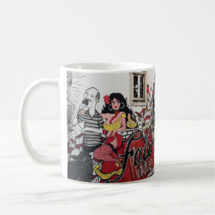 Portugis: Fado Vadio - Alfama Lisboa Kaffemugg