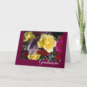 Portugis: Graduação-/studentenblommor Kort