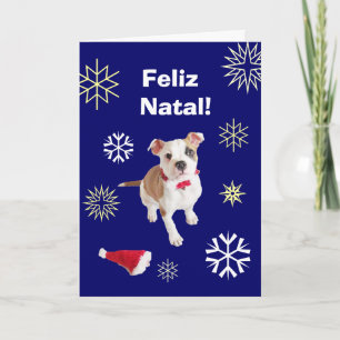 Portugis: Natal Feliz! God jul! Helgkort