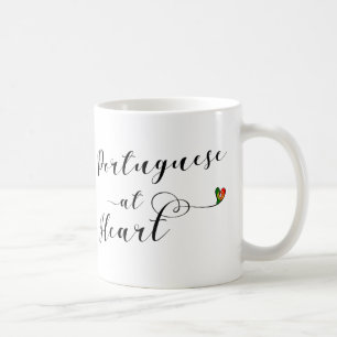 Portugis på hjärtamuggen, Portugal Kaffemugg