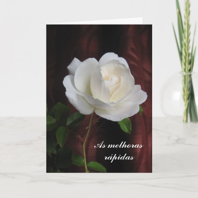 Portugis: Som melhoras/får väl snart Kort (Framsida)