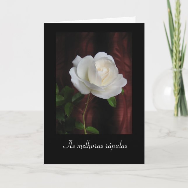 Portugis: Som melhoras/får väl snart Kort (Framsida)