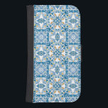 Portugisen belägger med tegel mönster galaxy s4 plånbok<br><div class="desc">Seamless mönsterillustration i blåttgult och orangen - lik portugis belägger med tegel © och ® Bigstock® - all reserverad rättigheter.</div>