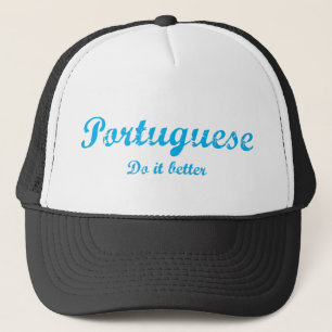 Portugisen gör det som är bättre keps